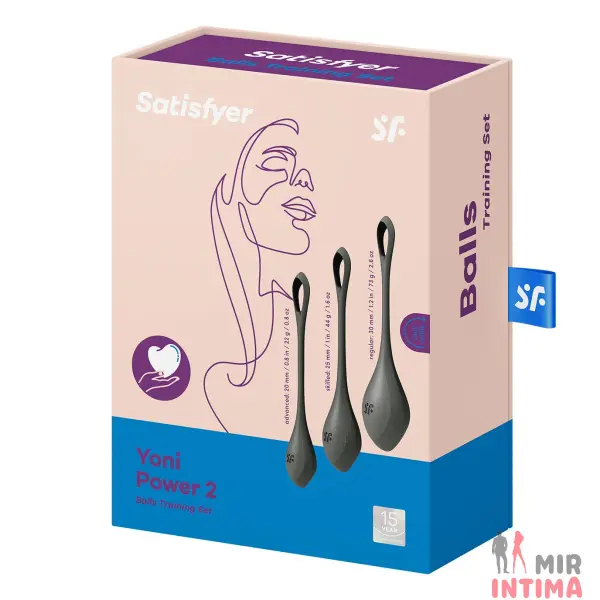 Набор йони бусин Satisfyer Yoni Power 1 - 5 Набор йони бусин Satisfyer Yoni Power 1 - 5