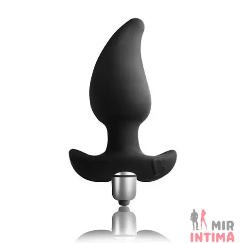 Анальный вибростимулятор Rocks Off Butt Quiver Black, силикон, 4.3см Анальный вибростимулятор Rocks Off Butt Quiver Black, силикон, 4.3см