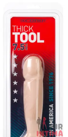 Фаллоимитатор телесный Thick Tool, 13,5х4 см