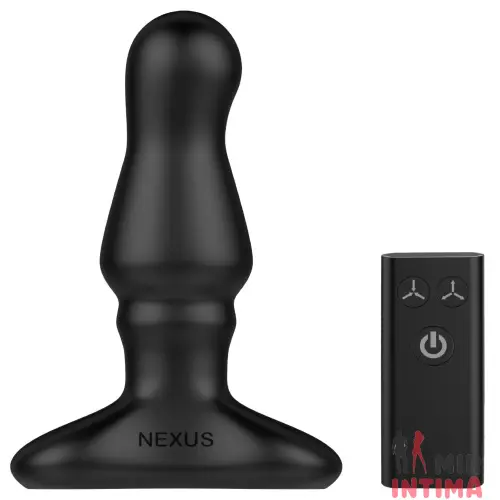 Анальная вибропробка Nexus Bolster с надувной головкой для мужчин, 6 режимов Анальная вибропробка Nexus Bolster с надувной головкой для мужчин, 6 режимов