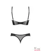 Комплект Obsessive Roxelia 2-pcs crotchless set - 3