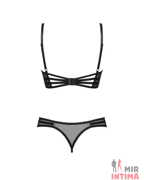 Комплект Obsessive Roxelia 2-pcs crotchless set - 3
