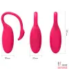 Вибратор с клиторальным лепестком Flamingo