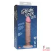 Реалистичный-женский-вибратор-Реалистичный вибратор с присоской Realistic Cock ULTRASKYN 8”' No Balls, 20х4 см - 1