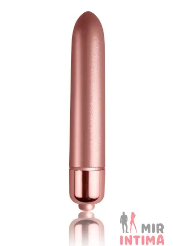 Женская-вибропуля-Вибропуля Rocks Off RO-90mm Touch of Velvet матовая, 10 режимов