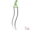 Фаллоимитатор Chili Pepper Glass Dildo, 17,5х3 см - 2 Фаллоимитатор Chili Pepper Glass Dildo, 17,5х3 см - 2