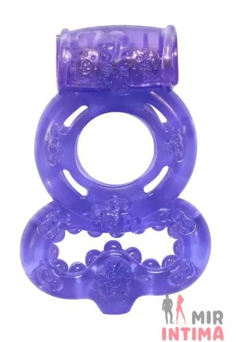 Двойное виброкольцо Double Cock Ring из серии Rings