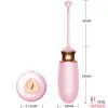 Женская-вибропуля-Виброяйцо с ДУ и функцией подогрева «Vibrating Silicone Love EGG» - 11
