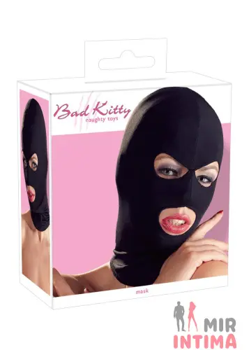Маска с прорезями для глаз и рта Bad Kitty Маска с прорезями для глаз и рта Bad Kitty