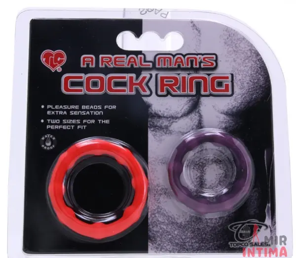 Эрекционные кольца TLC® A Real Man’s Cock Ring - 2 Эрекционные кольца TLC® A Real Man’s Cock Ring - 2