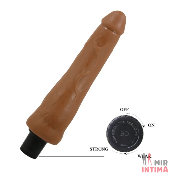 Реалистичный-женский-вибратор-Вибратор Baile Alfredo Sliding Skin 8.8", 25Х4,5 см - 5