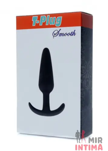 Анальный плаг Boss Series T Plug Smooth, TPE, 12x2,8 см Анальный плаг Boss Series T Plug Smooth, TPE, 12x2,8 см