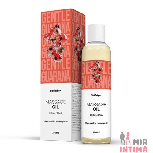Массажное масло Satisfyer Guarana, 250мл Массажное масло Satisfyer Guarana, 250мл