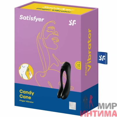 Гелевый-и-силиконовый-женский-вибратор-Универсальный вибростимулятор Satisfyer Candy Cane  - 8