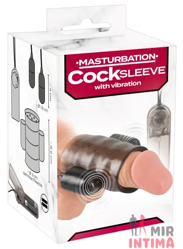 Вибромастурбатор COCK SLEEVE с открытой головкой Вибромастурбатор COCK SLEEVE с открытой головкой