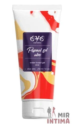 Анальный гель на водной основе OYO Personal Gel Aloe, 50 мл Анальный гель на водной основе OYO Personal Gel Aloe, 50 мл