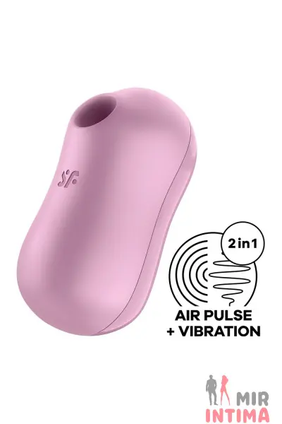Вакуумный-женский-вибратор-Вакуумный стимулятор Satisfyer Cotton Candy  - 10
