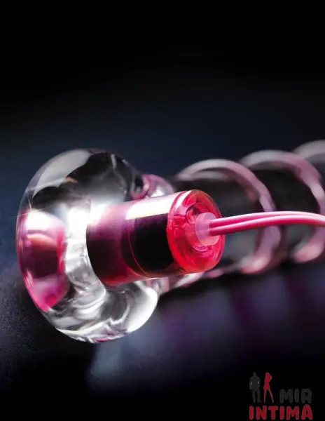 Женский-вибратор-точки-G-Вибратор 10 function glass G-spot ICICLES N 4, 15 x 2 см - 1