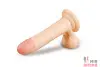 Фаллоимитатор с мошонкой от Brazzers, 16х4 см - 2