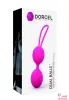 Вагинальные шарики Dorcel Dual Balls, диаметр 3,6см, силикон - 3
