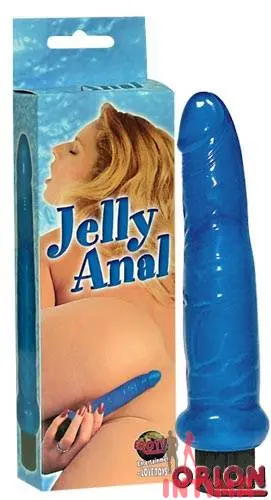 Анальный-женский-вибратор-Вибратор Jelly Anal, гелевый, 17X2,5 см