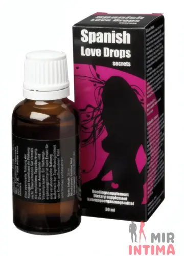 Женские возбуждающие капли Love Drops Secrets, 30 мл Женские возбуждающие капли Love Drops Secrets, 30 мл