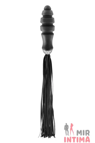 Флоггер Fetish Tentation, 30см, кожа