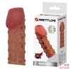 Насадка PRETTY LOVE Penis Sleeve, TPR, 9,8см - 4 Насадка PRETTY LOVE Penis Sleeve, TPR, 9,8см - 4