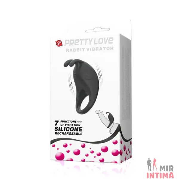 Кольцо для эрекции серии Pretty Love - Rabbit Vibrator - 8