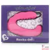 Женский-вибратор-точки-G-Вибратор Rocks-Off Rock Chick, силиконовый, 13X2,5 см - 2