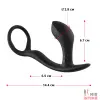 Анальная пробка с эрекционным кольцом Fun Factory BOOTIE RING slate - 3 Анальная пробка с эрекционным кольцом Fun Factory BOOTIE RING slate - 3