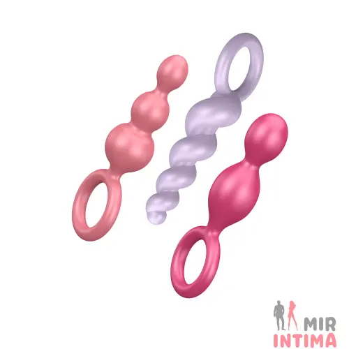 Набор анальных пробок от Satisfyer, 3 шт. Набор анальных пробок от Satisfyer, 3 шт.