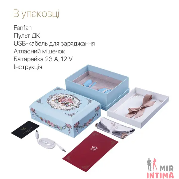 Смартвибратор для пар Zalo Fanfan, 8,4 см, силикон - 7