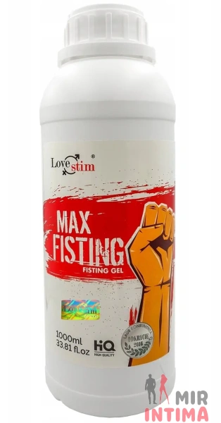 Лубрикант на водной основе LoveStim MAX Fisting, 1000 мл - 1