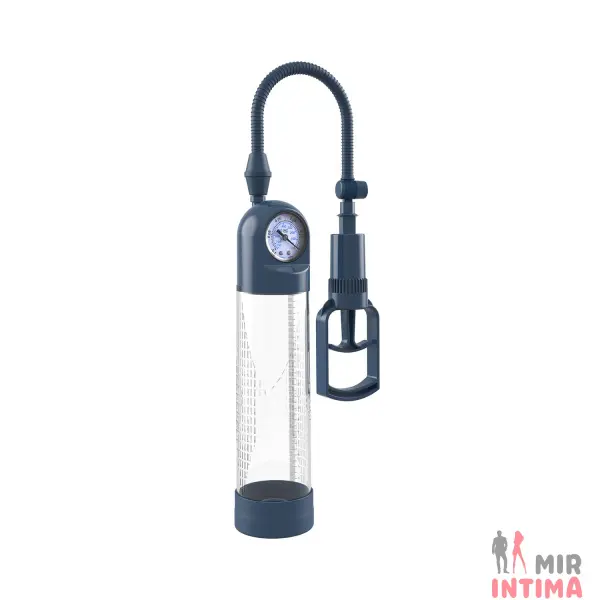 Вакуумная помпа для пениса Boners Penispump With Pressure Gauge - 1