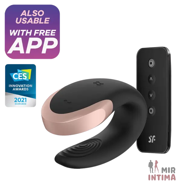 Вибратор для пар Satisfyer Double Love - 8 Вибратор для пар Satisfyer Double Love - 8