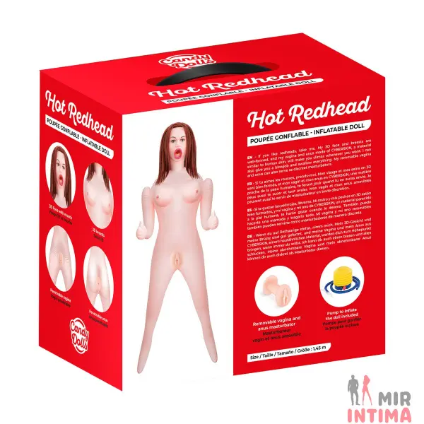 Надувная секс кукла Candy Dolls Hot Redhead - 7 Надувная секс кукла Candy Dolls Hot Redhead - 7