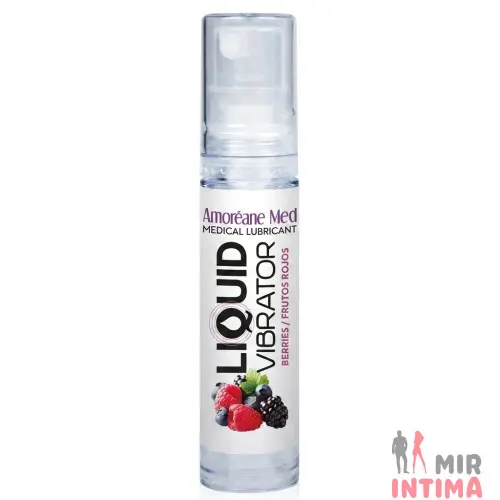 Стимулирующий лубрикант Amoreane Med: Liquid vibrator - Berries ( жидкий вибратор ), 10 ml Стимулирующий лубрикант Amoreane Med: Liquid vibrator - Berries ( жидкий вибратор ), 10 ml
