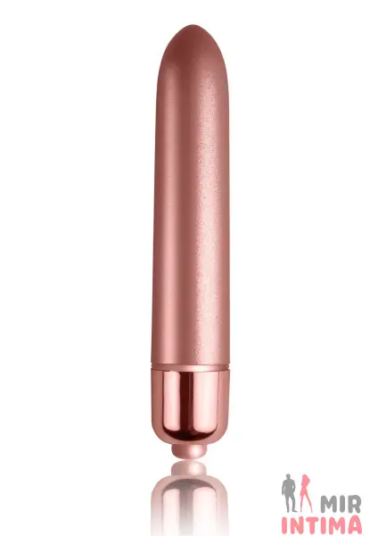 Женская-вибропуля-Вибропуля Rocks Off RO-90mm Touch of Velvet матовая, 10 режимов - 5