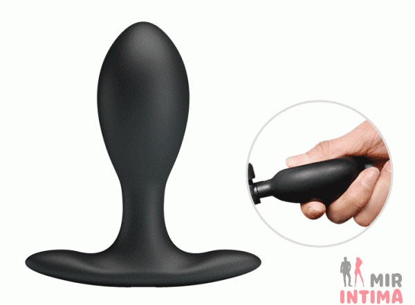 Расширяющийся анальный стимулятор Pretty Love Inflable Anal Plug - 3 Расширяющийся анальный стимулятор Pretty Love Inflable Anal Plug - 3