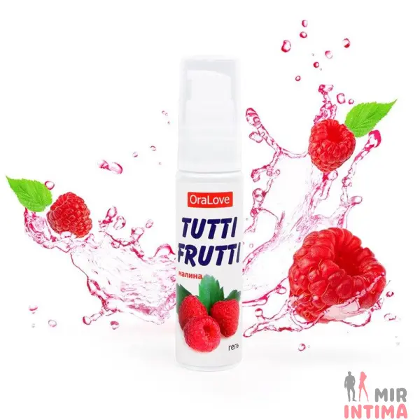Tutti-frutti оральный лубрикант Малина, 30 мл - 1 Tutti-frutti оральный лубрикант Малина, 30 мл - 1