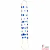 Стеклянный стимулятор Dotted Ice Dual Teaser Clear Blue - 1
