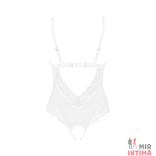 Эротическое полупрозрачное боди Obsessive Heavenlly crotchless teddy, с доступом - 3 Эротическое полупрозрачное боди Obsessive Heavenlly crotchless teddy, с доступом - 3