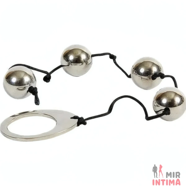 Аналные шарики Heavy Metal Beads, 2 см - 3 Аналные шарики Heavy Metal Beads, 2 см - 3