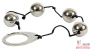 Анальные шарики Heavy Metal Beads, 2 см - 3