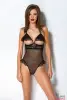 Эротическое боди Passion DOLLY BODY,с открытыми чашками - 4