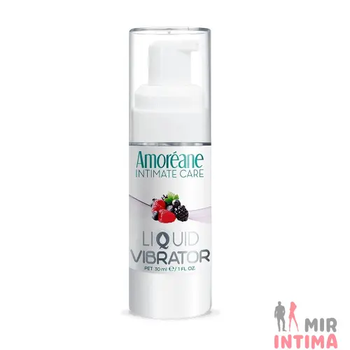 Лубрикант с эффектом вибрации Amoreane Med Liquid Vibrator Berries, 30 мл Лубрикант с эффектом вибрации Amoreane Med Liquid Vibrator Berries, 30 мл