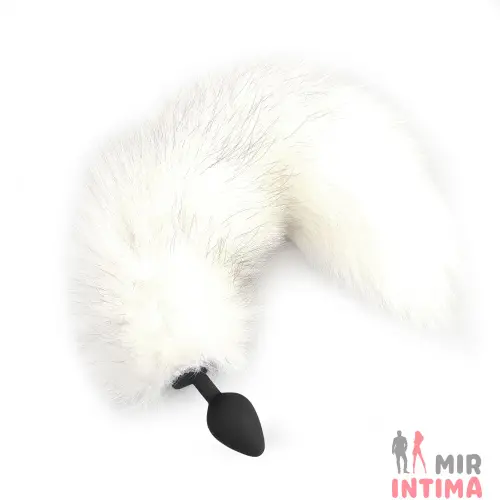 Силиконовая пробка с мехом White Fox Силиконовая пробка с мехом White Fox