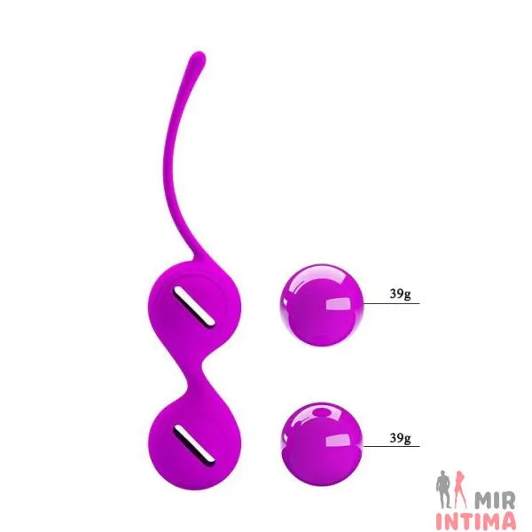 Вагинальные шарики серии Pretty Love Kegel BALL - 1
