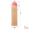 Насадка удлиняющая Pretty Love Chane, 3,9х18 см - 2 Насадка удлиняющая Pretty Love Chane, 3,9х18 см - 2